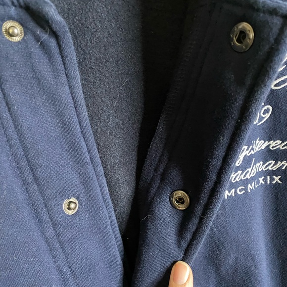 SEAN JOHN Rare Men's 1969 Varsity Letterman Blue White Jacket Size 2X - Picture 8 of 9